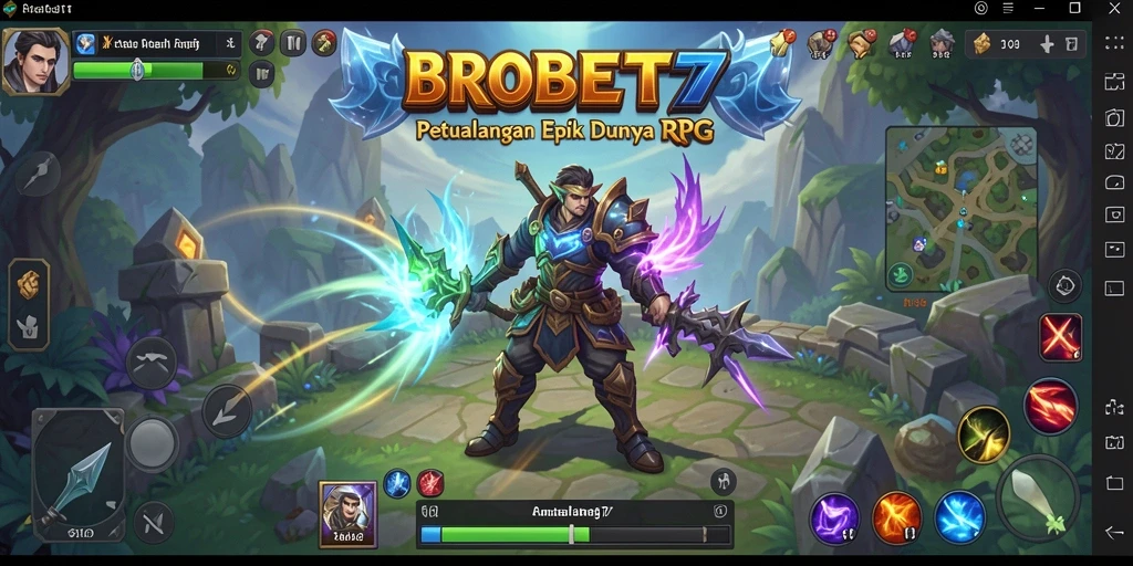 Gameplay BROBET77 yang memukau dengan petualangan RPG yang mendalam.