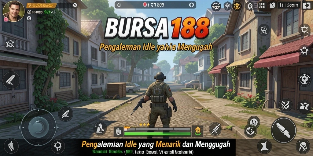 Tampilan gameplay BURSA188 yang menarik dan penuh warna.
