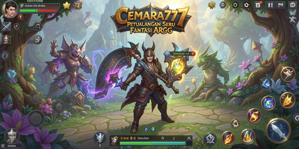 Gameplay mendebarkan di dunia ARPG CEMARA777.