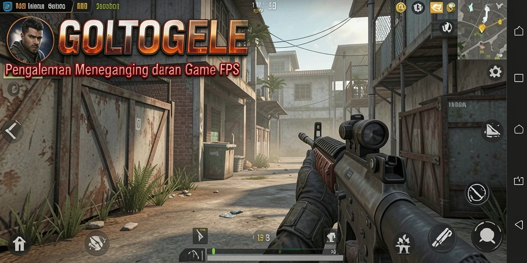 Screenshot gameplay seru dari GOLTOGEL yang menampilkan aksi menegangkan.