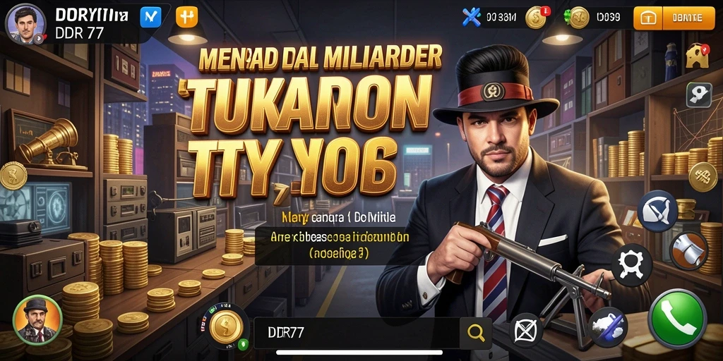 Tampilan gameplay Tycoon yang seru dan interaktif.