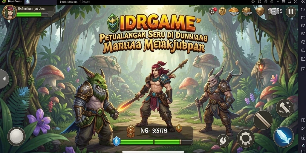 Tampilan gameplay <strong>IDRGAME</strong> yang seru dan penuh aksi.