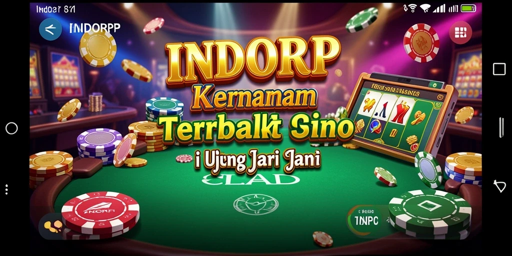 Tangkapan layar INDORP menampilkan gameplay Kasino yang seru dan interaktif.