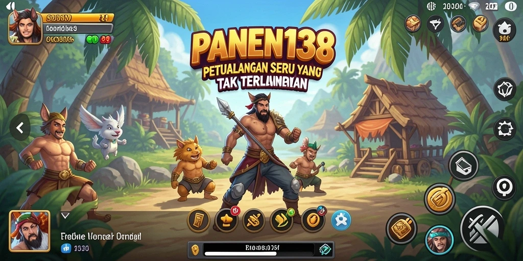 Gameplay seru yang penuh tantangan di dunia petualangan.