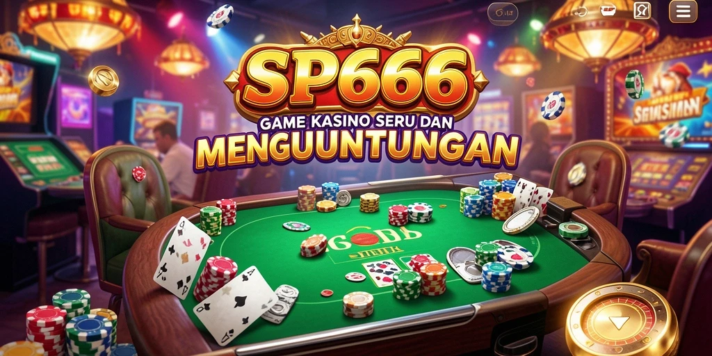 Tampilan menarik dari gameplay Kasino SP666 yang mendebarkan.