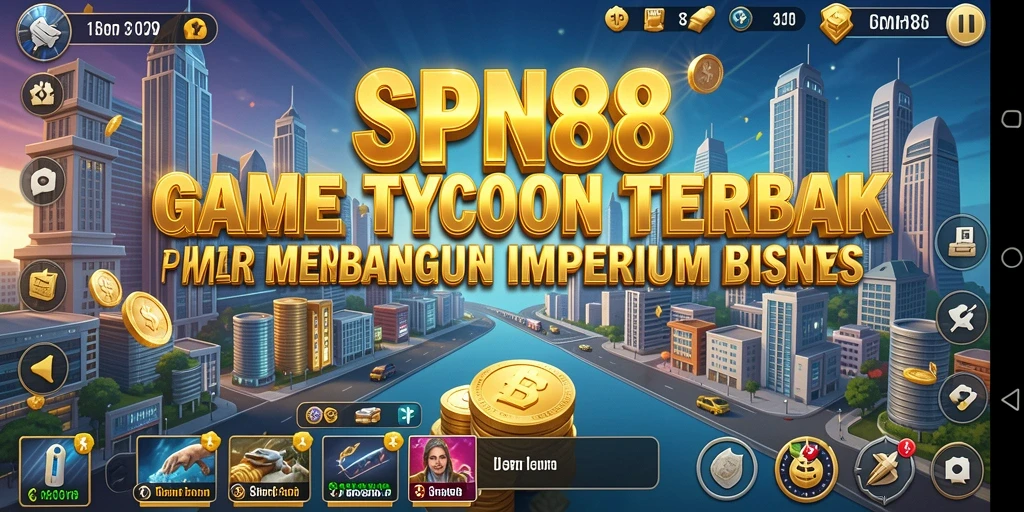 Gambar menunjukkan gameplay menarik SPN88 dalam membangun bisnis.